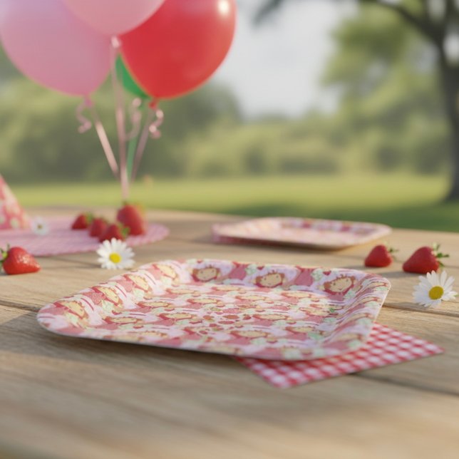 Assiettes En Carton Fraise (Créateur téléchargé)