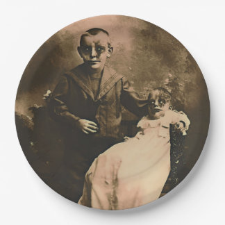 Assiettes En Carton Frères zombies