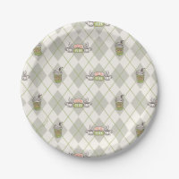 FRIENDS™ | Central Perk Argyle Pattern