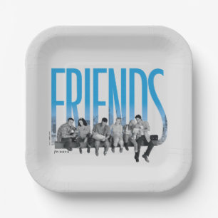 Assiettes En Carton FRIENDS™ Le Gang