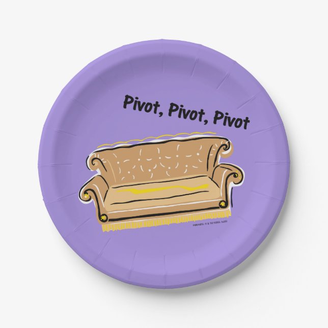 Assiettes En Carton FRIENDS™ | Pivot (Devant)