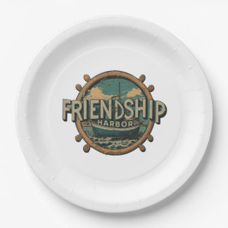 Assiettes En Carton Friendship Harbor