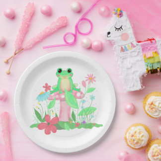 Assiettes En Carton Froggie Fun 