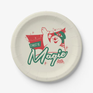 Assiettes En Carton Frosty le bonhomme de neige - Ça doit être magique
