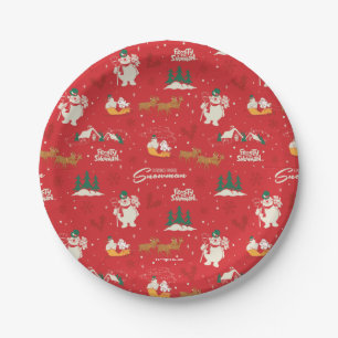 Assiettes En Carton Frosty - Le Motif favori de tout le monde