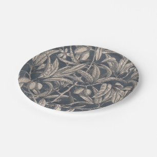 Assiettes En Carton Fruit vintage et I floral