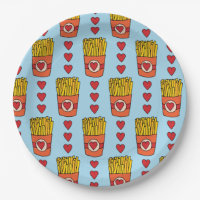 Fry Day Je suis amoureux | Punny Cartoon French Fr