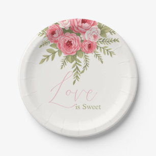 Assiettes En Carton Fuchsia Dream