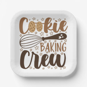Assiettes En Carton Fun Cookie Baking Creative