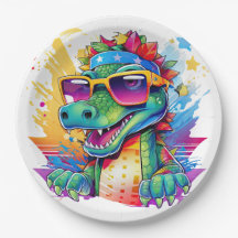 Fun Matching Anniversaire Crocodile Party