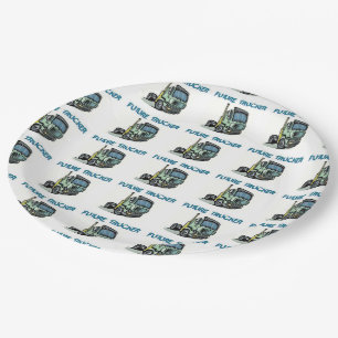 Assiettes En Carton Future Trucker