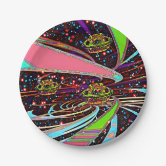 Assiettes En Carton Galaxia Veeslia Skyway