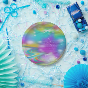 Assiettes En Carton Galaxie