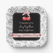 Galentine's Day 7" Plaques : Les amis qui jettent