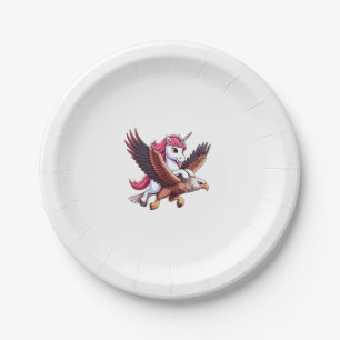 Assiettes En Carton Garçons Filles Hommes Femmes Faucon à Queue Rouge