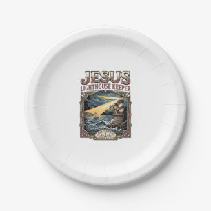 Assiettes En Carton Garde-phare Jésus Garde-phare Jésus Ch