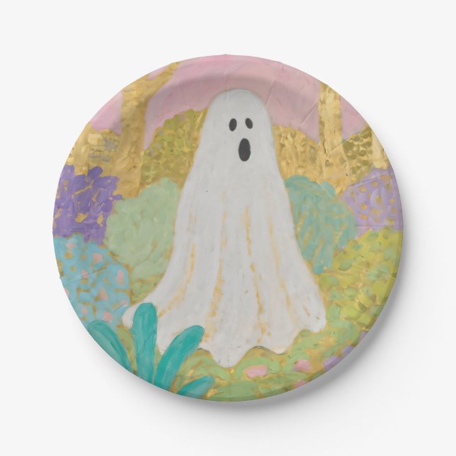 Assiettes En Carton Garden Specter (Devant)