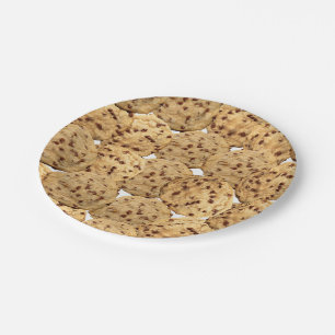 Assiettes En Carton Gâteaux aux pépites de chocolat faits maison