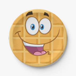 Assiettes En Carton Gaufre heureuse