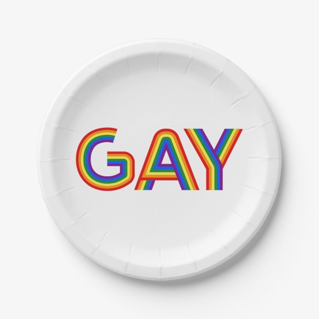 ASSIETTES EN CARTON GAY (Devant)