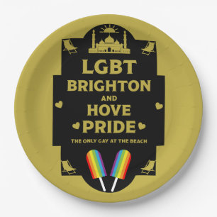 Assiettes En Carton Gay pride Brighton