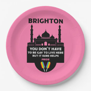 Assiettes En Carton Gay pride Brighton