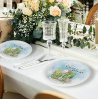Gazebo élégant | fleurs colombes Mariage Luxe
