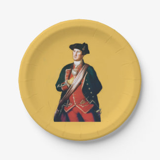 Assiettes En Carton Général George Washington 🎖️ Historique & Patriot