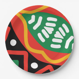 Assiettes En Carton Géographie du Mois de l'histoire noire