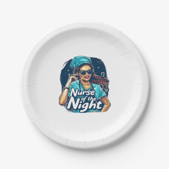 Assiettes En Carton Ghouls veut juste s'amuser (Devant)