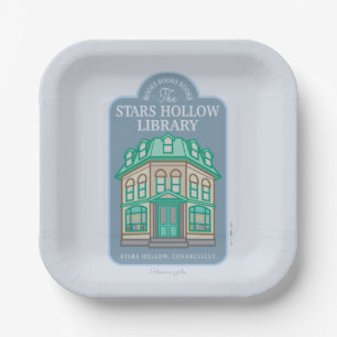 Assiettes En Carton Gilmore Girls Bibliothèque Stars Hollow
