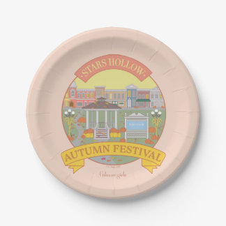 Assiettes En Carton Gilmore Girls | Stars Hollow Festival d'automne