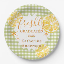 Gingham Citron Fraîchement Diplômé