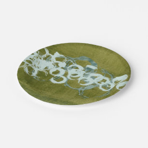 Assiettes En Carton Globes verts I