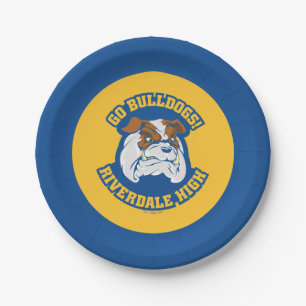 Assiettes En Carton Go Bulldogs - Riverdale High