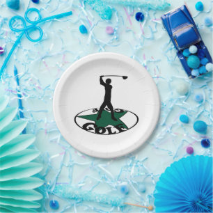 Assiettes En Carton Golf - un jeu merveilleux