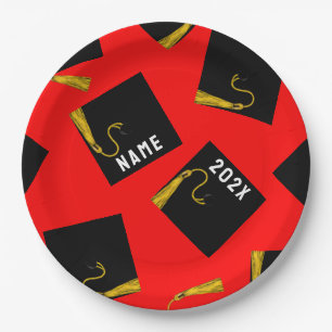 Assiettes En Carton Graduation 2025 Plaques papier de partie