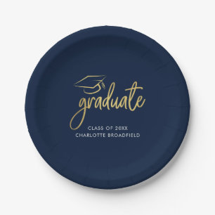 Assiettes En Carton Graduation 2025 Script Grad Party