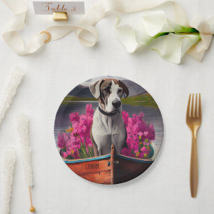 Assiettes En Carton Grand Danois sur une pagaie : Une aventure panoram