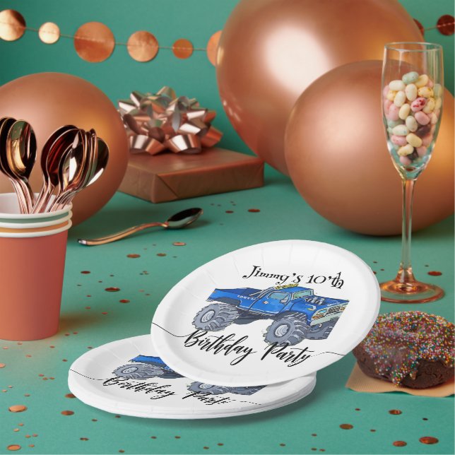 Assiettes En Carton Grand pick-up (Multi)