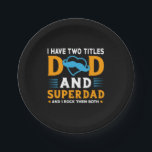 Assiettes En Carton Grandpa Gift | Dad And Super Dad<br><div class="desc">Grandpa Gift | Dad And Super Dad</div>