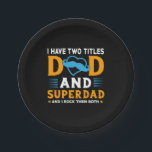 Assiettes En Carton Grandpa Gift | Dad And Super Dad<br><div class="desc">Grandpa Gift | Dad And Super Dad</div>