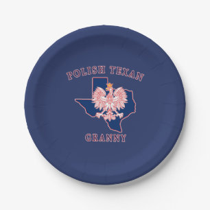 Assiettes En Carton Granny texane polonaise