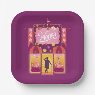 Assiettes En Carton Graphique de la boutique Wonka Candy