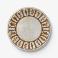 Graphique de temple du grec ancien sur le motif de