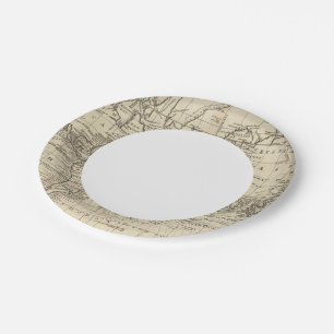 Assiettes En Carton Graphique mondial