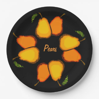 Assiettes En Carton Gras n poires de fruits