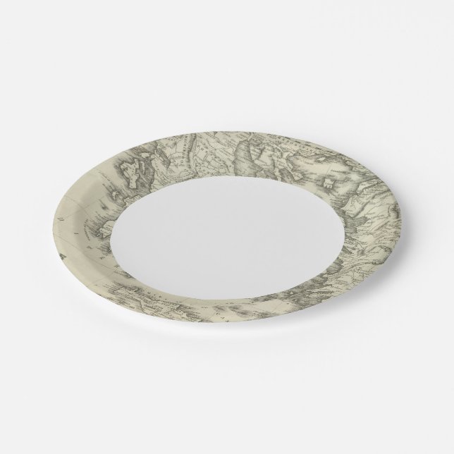 Assiettes En Carton Grèce 16 (Angle)