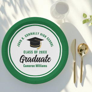 Assiettes En Carton Green Graduate sur mesure