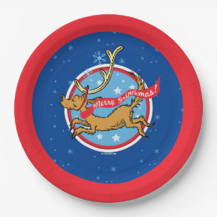 Assiettes En Carton Grinch Joyeux Grinchmas!